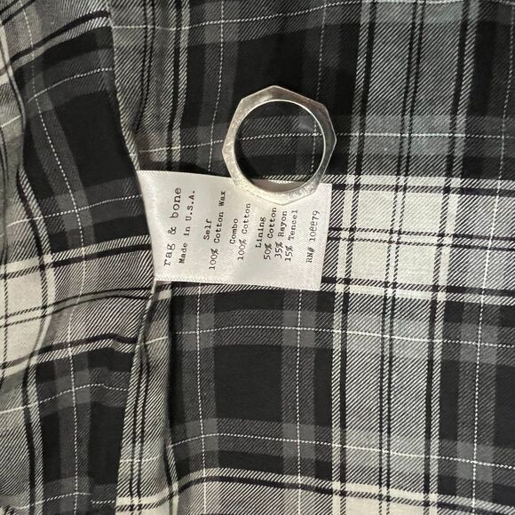 Rag & Bone x Barneys Olive Waxed Cotton Chore Jacket Corduroy Collar Men’s 42 - Picture 8 of 14